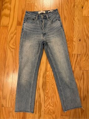 Denim Forum | High-Rise Arlo Straight Jeans